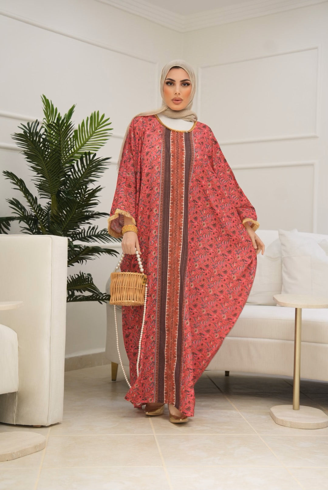 Daraa Model 7421 - Cotton Capsol - Red